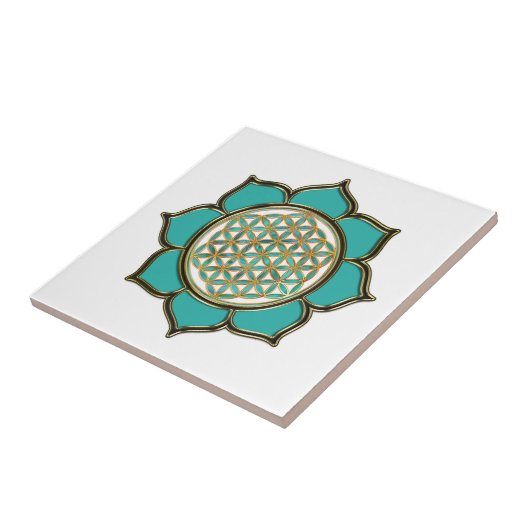 BLUME DES LEBENS - ÖSER LOTUS FLIESE (Seite)