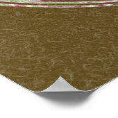 Blume des Lebens Poster (Ecke)
