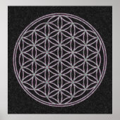 Blume des Lebens Poster (Vorne)