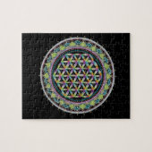 Blume des Lebens Puzzle (Horizontal)