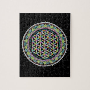 Blume des Lebens Puzzle