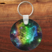 Blume des Lebens Schlüsselanhänger (Vorderseite)