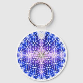 Blume des Lebens Schlüsselanhänger