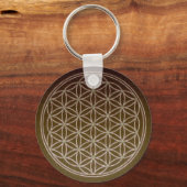 Blume des Lebens Schlüsselanhänger (Vorderseite)