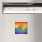 Blume des Lebens - Schmuckgold Magnet (In Situ (Geschirrspüler))