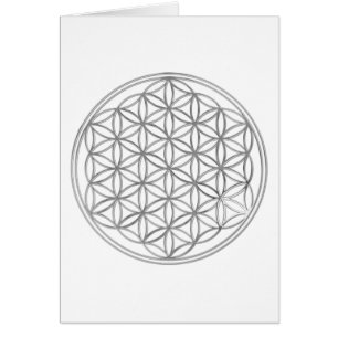 Blume des Lebens Silber