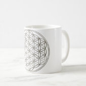 BLUME DES LEBENS - Silber Kaffeetasse (VorderseiteRechts)