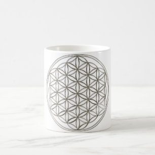 BLUME DES LEBENS - Silber Kaffeetasse