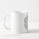 BLUME DES LEBENS - Silber Kaffeetasse (Links)