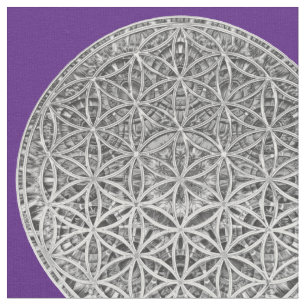 BLUME DES LEBENS - Silbermedaille Stoff