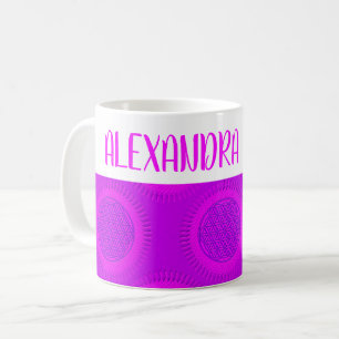 Blume des Lebens - Sonne - nahtloses Muster 3 Kaffeetasse