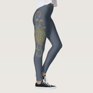 Blume des Lebens - Spiralen Ornamente 1 Leggings