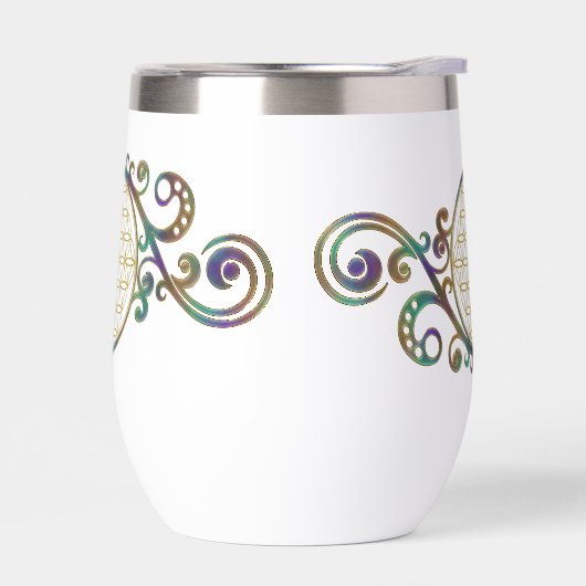 Blume des Lebens - Spiralschmuck 1 (Links)