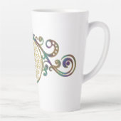 Blume des Lebens - Spiralschmuck 1 Milchtasse (Rechts)