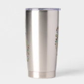 Blume des Lebens - Spiralschmuck 1 Thermobecher (Links)