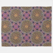 Blume des Lebens - Strickmuster V Fleecedecke (Vorderseite (Horizontal))
