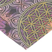 Blume des Lebens - Strickmuster V Großer Tischläufer (Ecke)