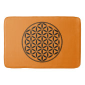 BLUME DES LEBENS - Symbol der heiligen Geometrie, Badematte (Vorderseite)