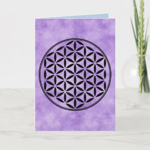 BLUME DES LEBENS - Symbol der heiligen Geometrie, Karte