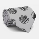 BLUME DES LEBENS - Symbol der heiligen Geometrie,  Krawatte (Gerollt)