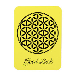 BLUME DES LEBENS - Symbol der heiligen Geometrie, Magnet