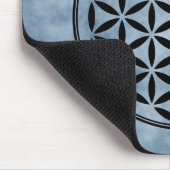 BLUME DES LEBENS - Symbol der heiligen Geometrie,  Mousepad (Ecke)