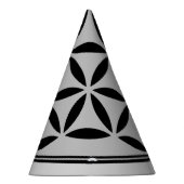 BLUME DES LEBENS - Symbol der heiligen Geometrie,  Partyhütchen (Rechts)