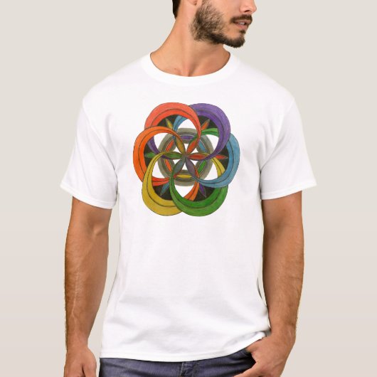 Blume des Lebens T-Shirt (Vorderseite)