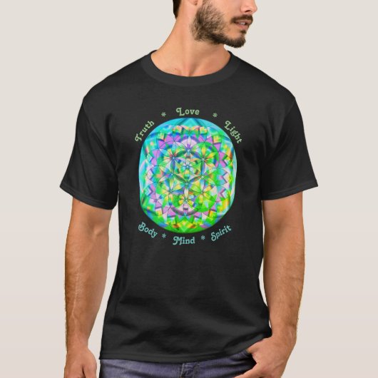 Blume des Lebens~ T - Shirt (Vorderseite)