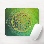 Blume des Lebens - Verzierung II Mousepad (Mit Mouse)