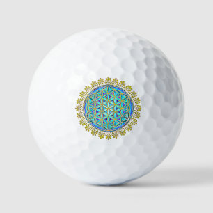 Blume des Lebens - Vintage Blossom - Ornamente 1 Golfball