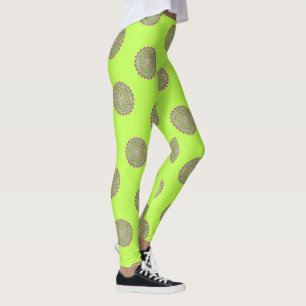 Blume des Lebens - Vintage-Blüten-Ornamente 2 Leggings