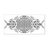 Blume des Lebens - Vintage Ornamente 1 Gummistempel (Prägung)