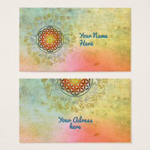 Blume des Lebens - Vintage Ornamente Mandala 1