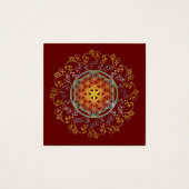 Blume des Lebens - Vintage Ornamente Mandala 1 (Vorderseite)
