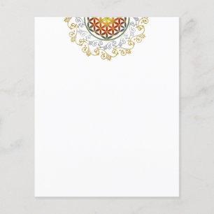 Blume des Lebens - Vintage Ornamente Mandala 1