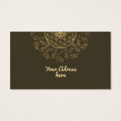 Blume des Lebens - Vintage Ornamente Mandala 2 (Rückseite)