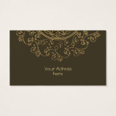 Blume des Lebens - Vintage Ornamente Mandala 2 (Rückseite)