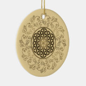 Blume des Lebens - Vintage Ornamente Mandala 2 (Rechts)