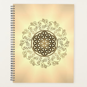 Blume des Lebens - Vintage Ornamente Mandala 2 Planer