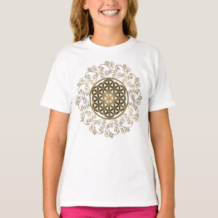 Blume des Lebens - Vintage Ornamente Mandala 2 T-Shirt