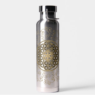 Blume des Lebens - Vintage Ornamente Mandala 2 Trinkflasche