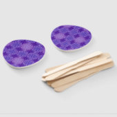 BLUME DES LEBENS - violettes Lila - Muster Fächer (Non-assembled)