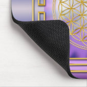 Blume des Lebens Yantra Mousepad (Ecke)