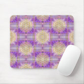 BLUME DES LEBENS - Yantra-nahtloses Muster Mousepad (Mit Mouse)