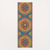 Blume des Lebens Yoga Mat mit/ohne Monogramm Yogamatte (Vorderseite)