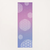 Blume des Lebens Yogamatte (Vorderseite)