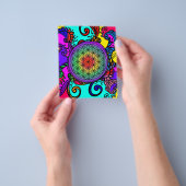 Blume des Lebens Zen Chakra Flyer (Gruppe)