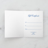 BLUME DES LEBENS - zyangelbes Muster Karte (Innenseite)