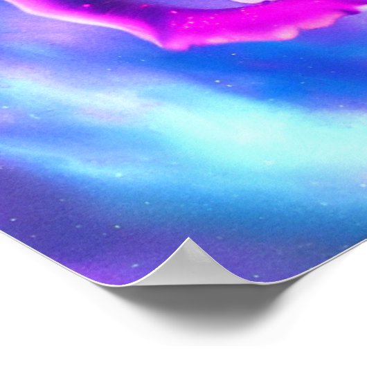 Blume des Lebensplakats Poster (Ecke)